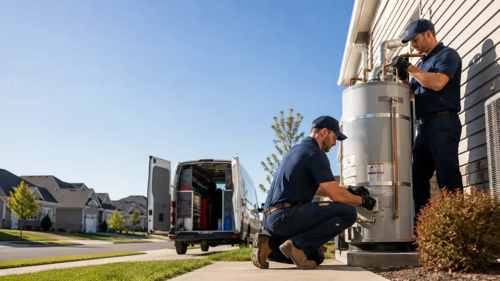Water Heater Installation in Alledonia, OH